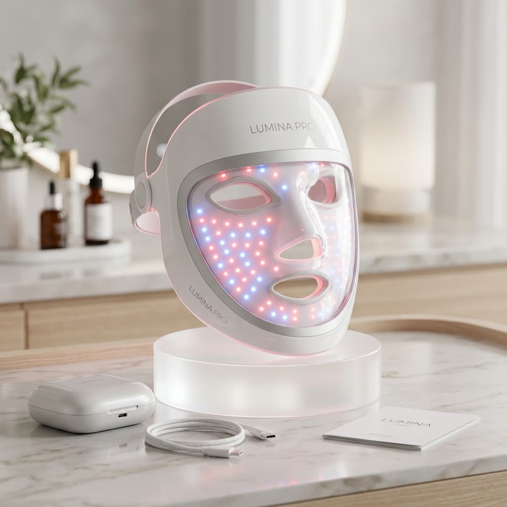 7-Color LED Light Therapy Face Mask