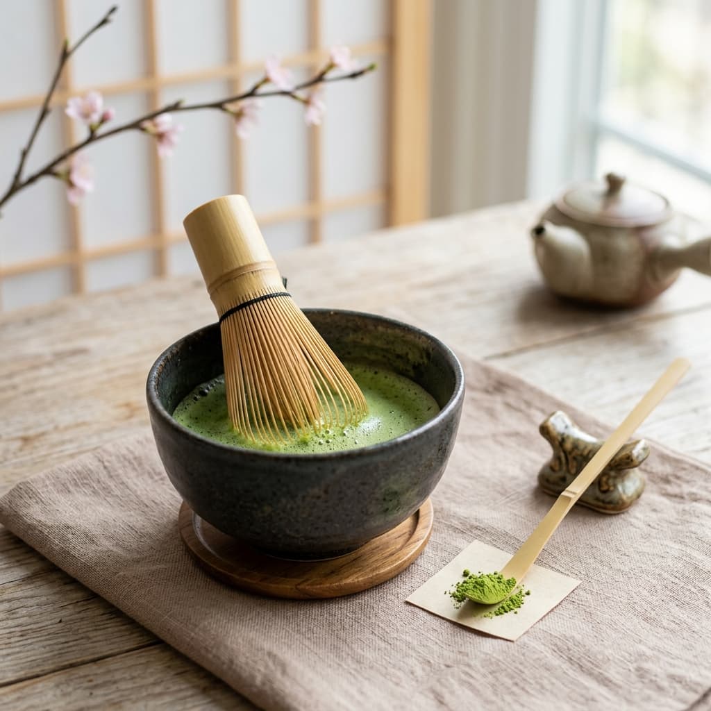 Traditional Bamboo Matcha Whisk & Bowl Kit