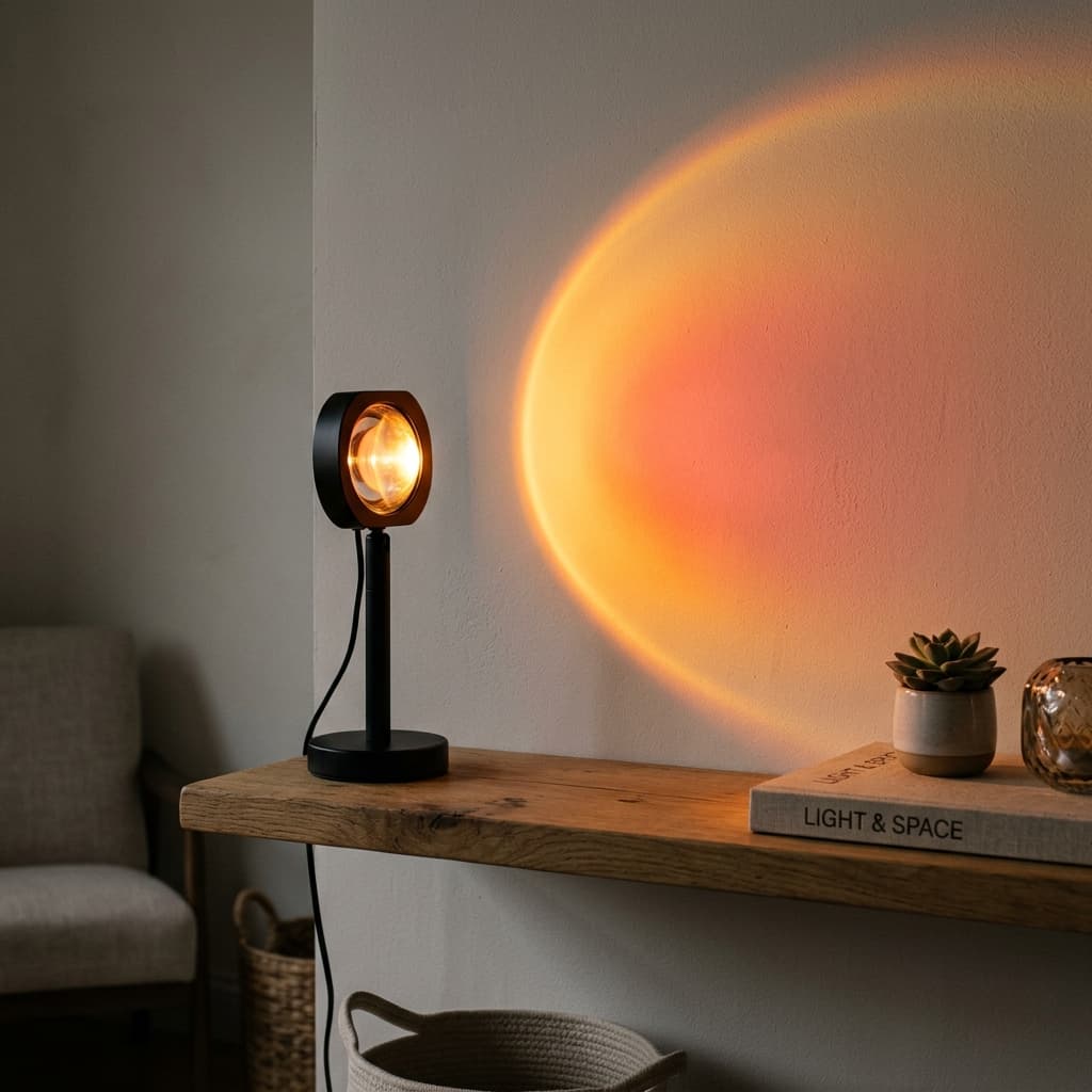 Sunset Projection Atmosphere Golden Hour Lamp